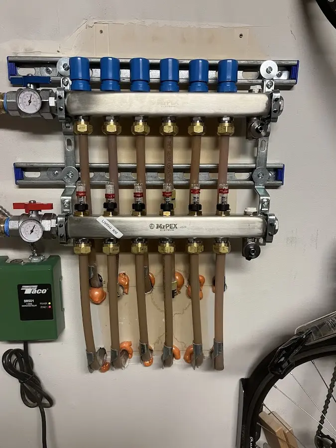 Plumber performing Leak Detection at a residential property in Harlem